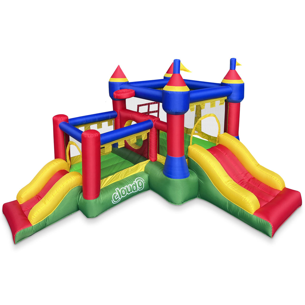 10' x 12' Bounce House with Slides and Air Blower
