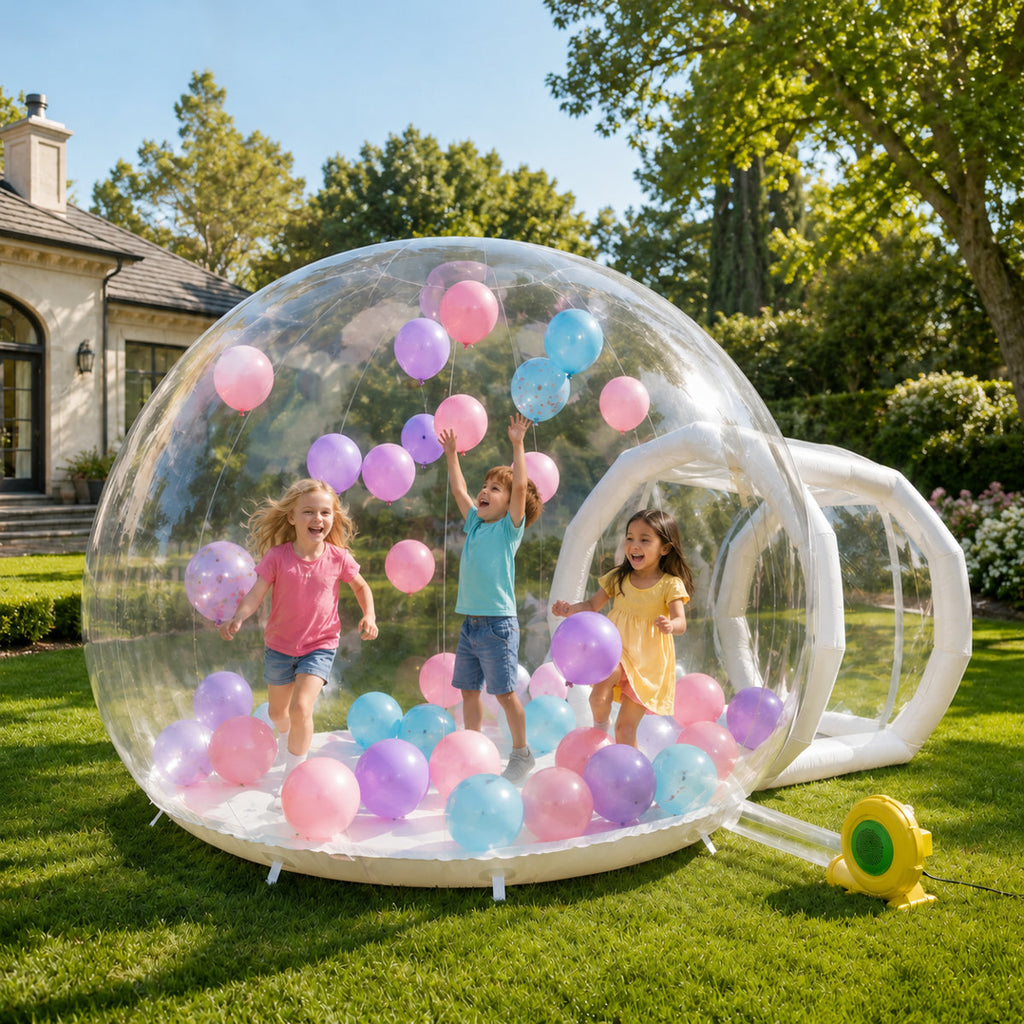 10FT PVC Bubble Balloon House Bubble Tent for Kids Party Balloons Decorations