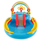 Intex 8ft x 6.25ft x 43in Dinosaur Play Pool & Inflatable Rainbow Play Pool — image 6