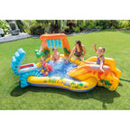 Intex 8ft x 6.25ft x 43in Dinosaur Play Pool & Inflatable Rainbow Play Pool — image 10