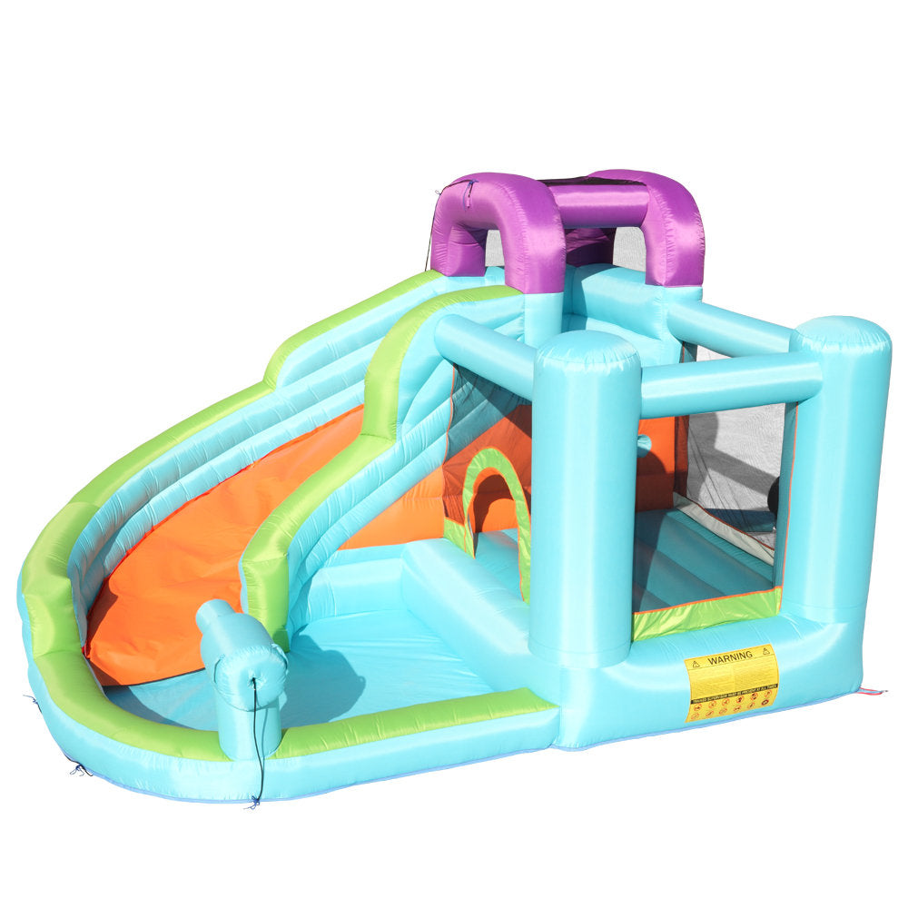 10.5' x 11' Bounce House with Water Slide