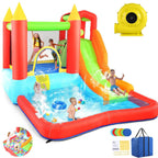 12.66' x 8.83' Bounce House Slide Without Air Blower