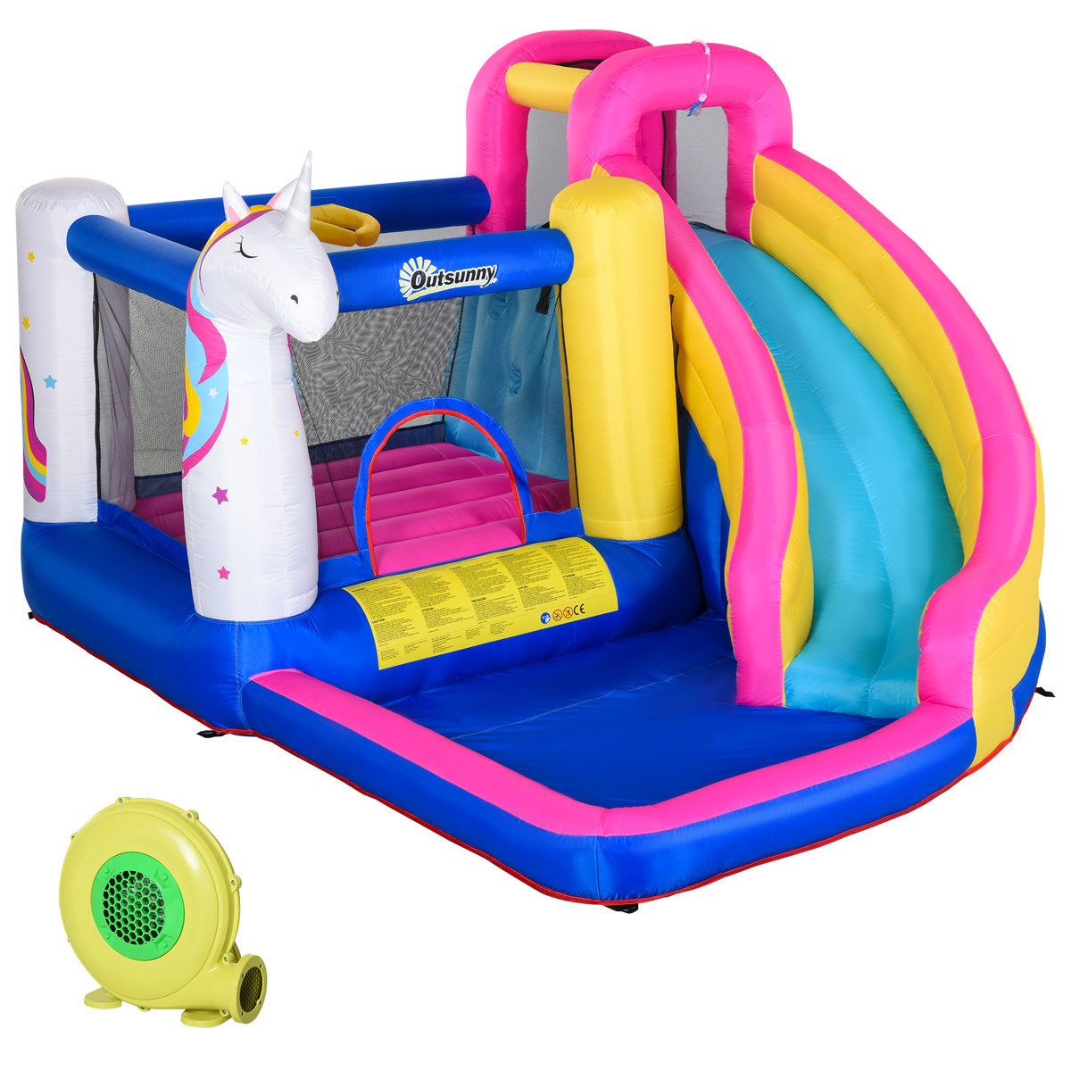 Trolls Bounce House Water Slide with Pool
