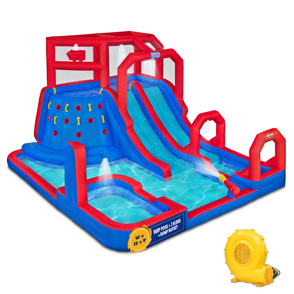 20.16' x 13.5' Inflatable Water Slide
