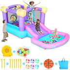 13.4' x 6.82' Bounce House with Slide and Air Blower