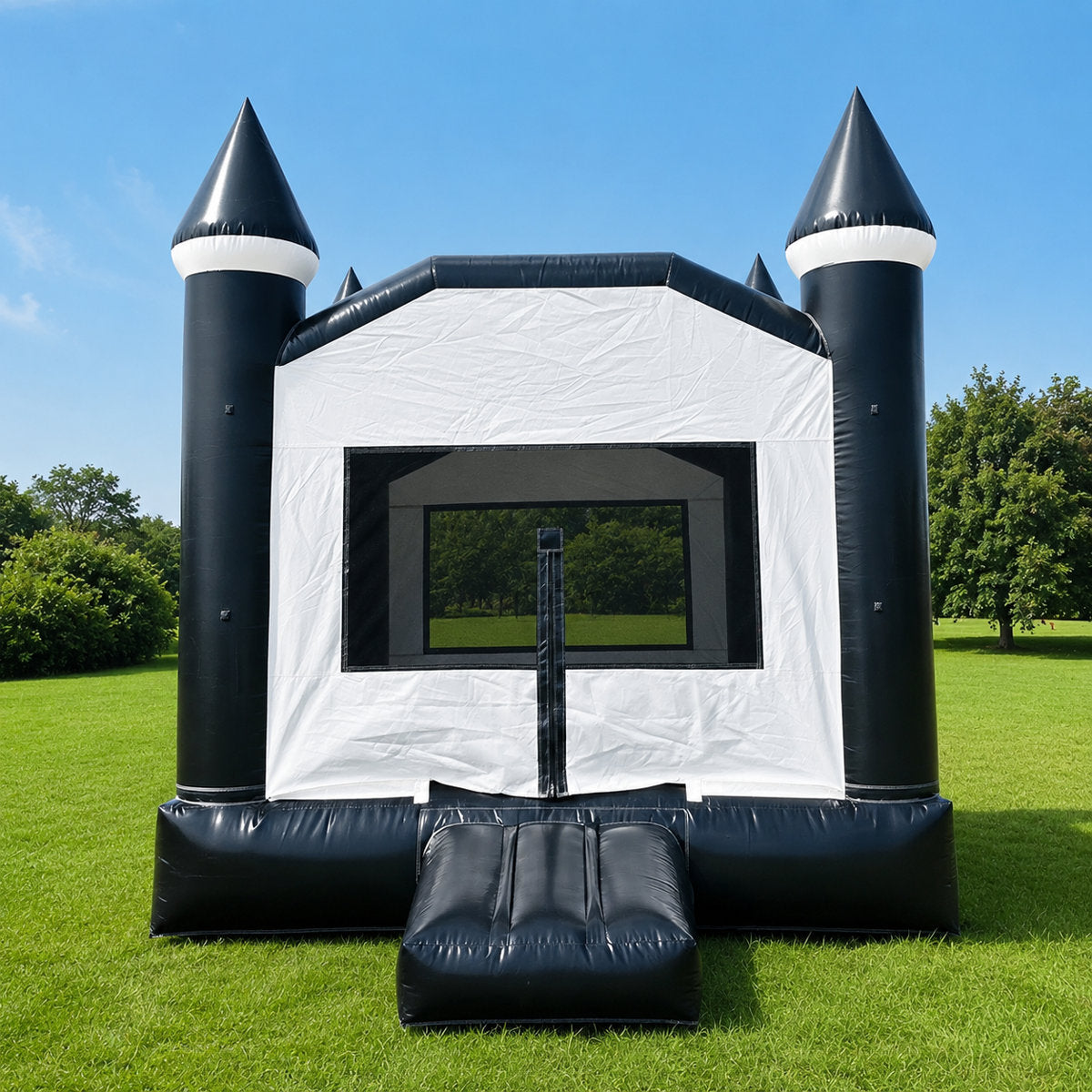 13' L x 10' W x 11' H Commercial-Grade Castle Bounce House with Blower for Kids & Adults