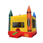 13' X 13' Crayon Bounce House with Air Blower