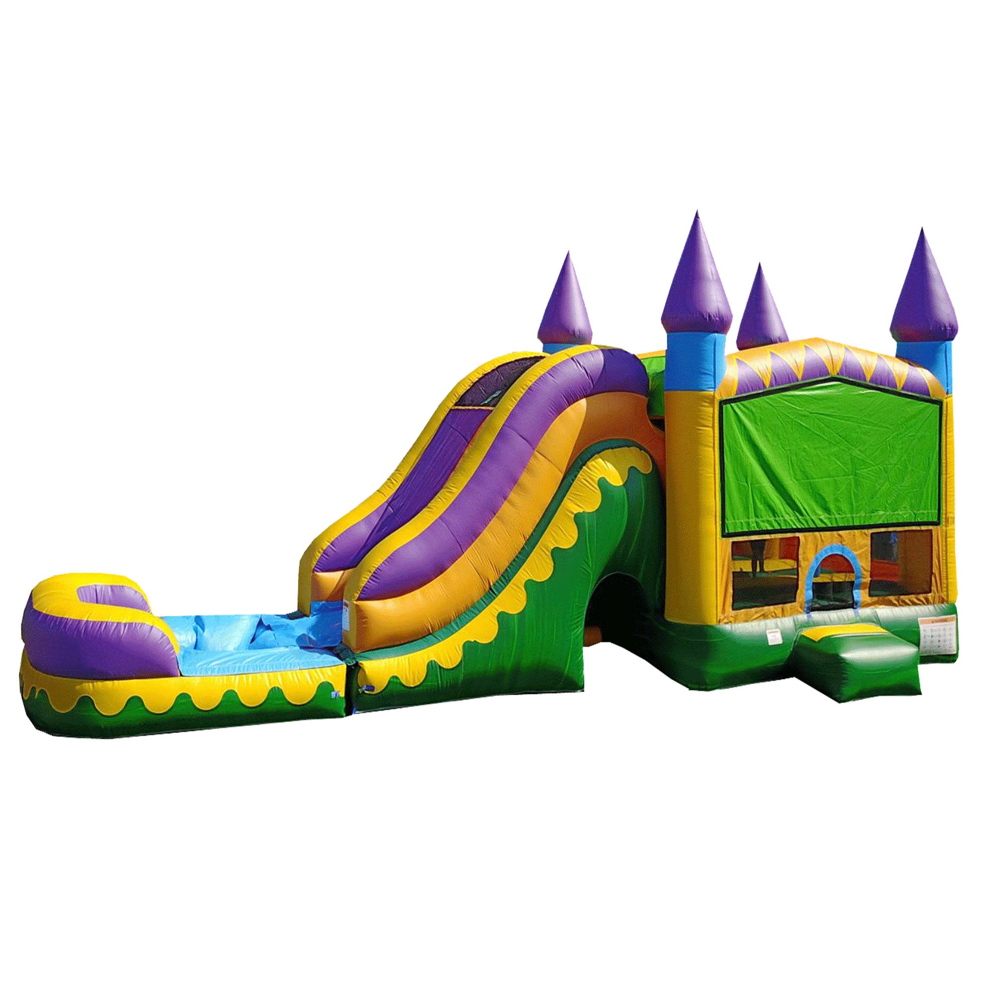 13' x 35' Bounce House with Water Slide and Air Blower