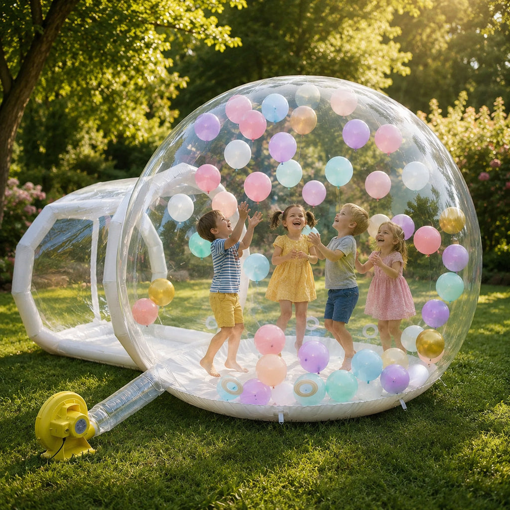 10FT PVC Bubble Balloon House Bubble Tent for Kids Party Balloons Decorations
