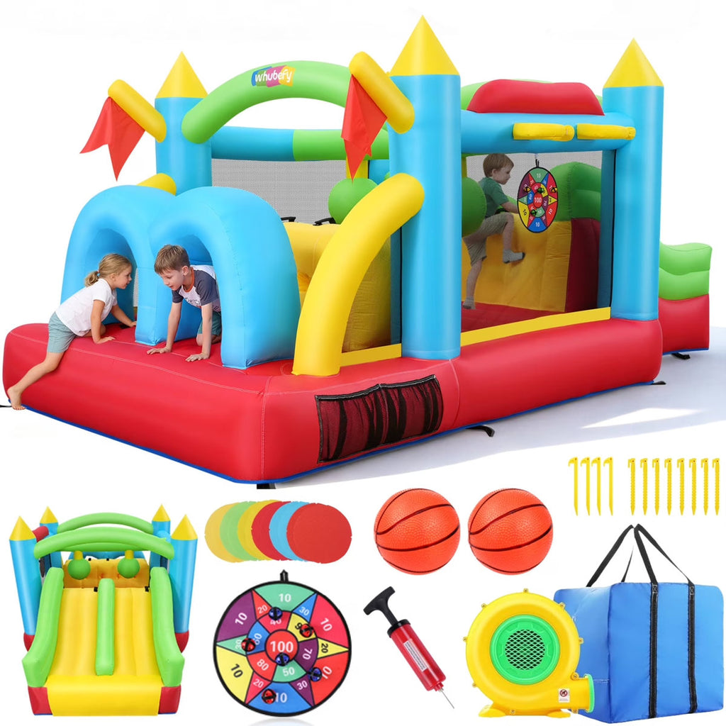 98.43" x 216.53" Bounce House with Air Blower