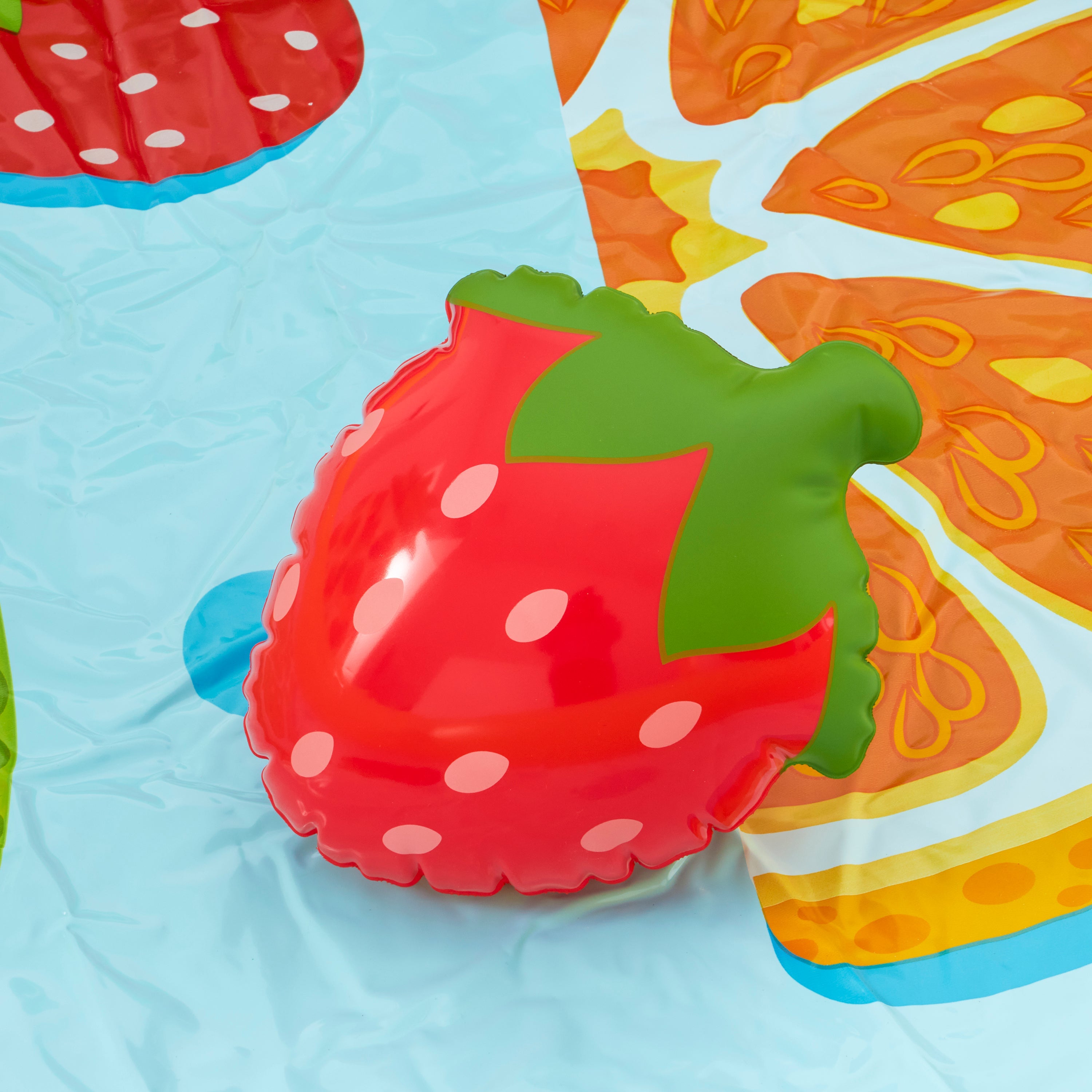 Intex Fun 'N Fruity Outdoor Inflatable Kiddie Pool Play Center with Water Slide — image 10