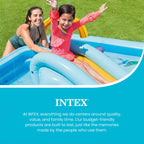 Intex 96" x 78" x 28" Inflatable Jungle Adventure Play Center Spray Kiddie Pool — image 6