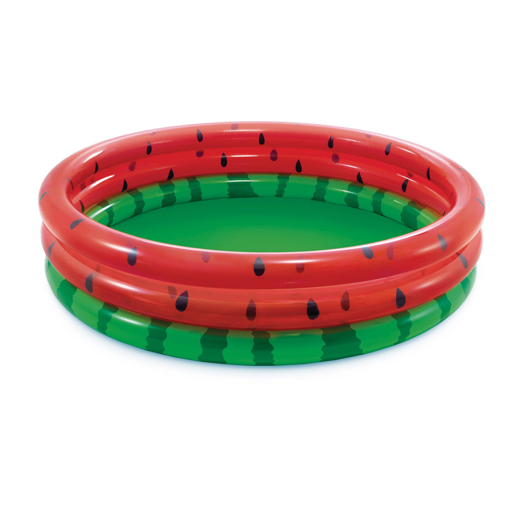 Intex 66-Inch Round Inflatable Outdoor Kids Swimming and Wading Watermelon Pool — image 1