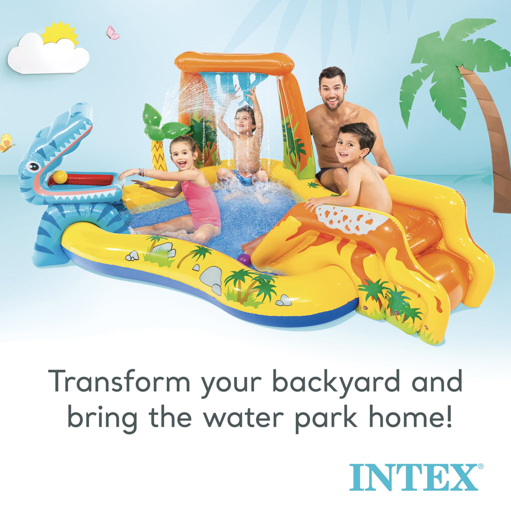 Intex Dinoland Kiddie Swimming Pool and Dinosaur Kiddie Inflatable Swimming Pool — image 9