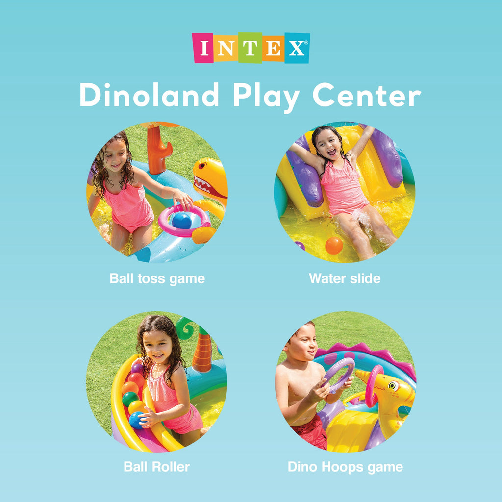 Intex Dinoland Kiddie Swimming Pool and Dinosaur Kiddie Inflatable Swimming Pool — image 6