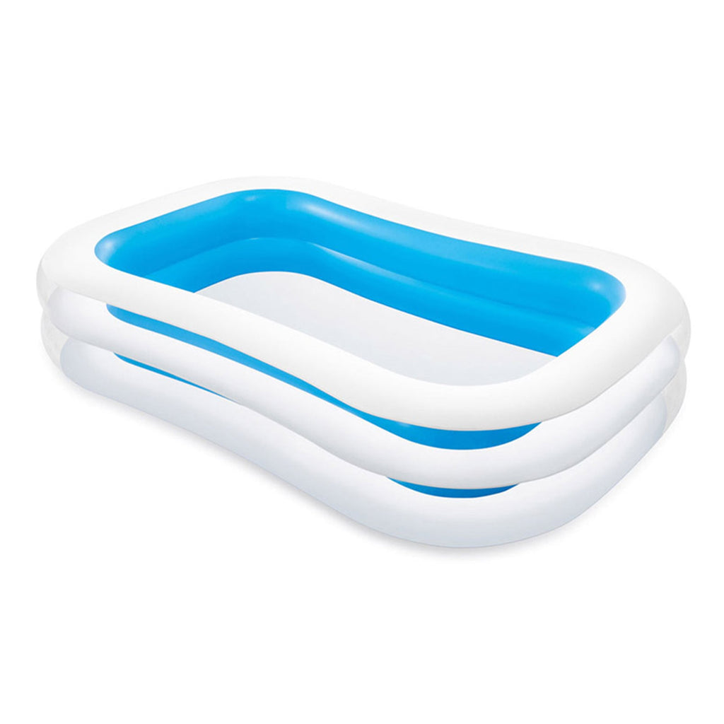 Intex Swim Center 198 Gal. Family Swimming Pool & 120V Electric Air Pump — image 2
