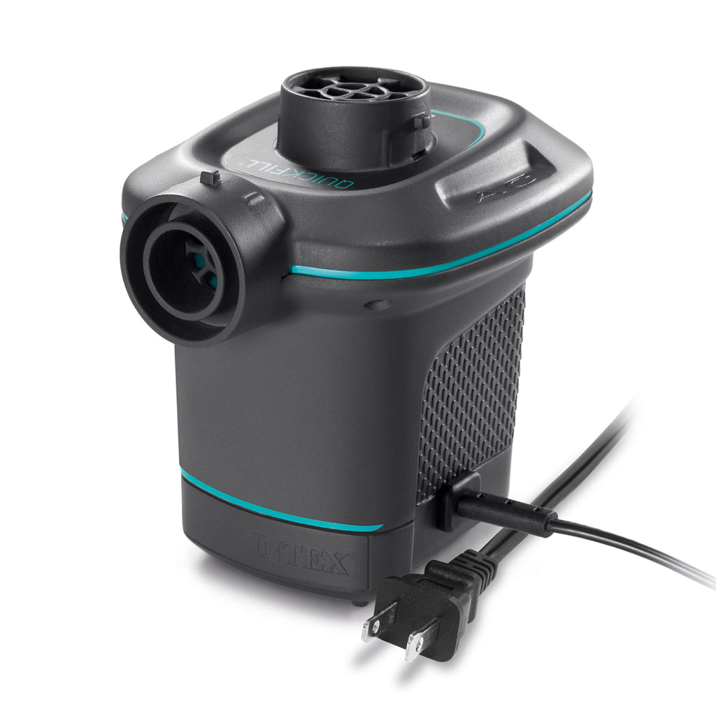Intex Swim Center 198 Gal. Family Swimming Pool & 120V Electric Air Pump — image 3