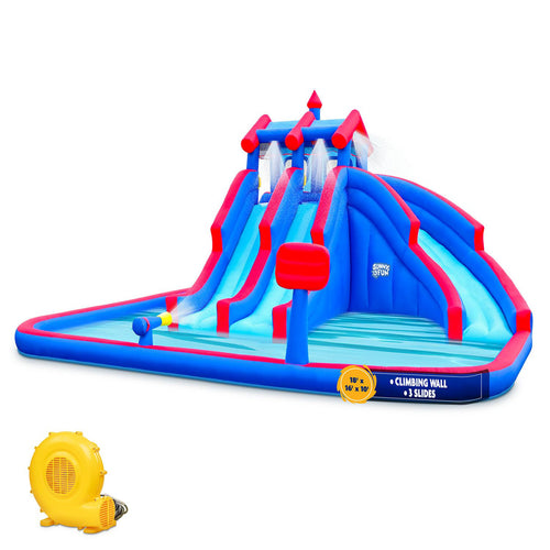 10' x 24' Bounce House with Water Slide and Air Blower