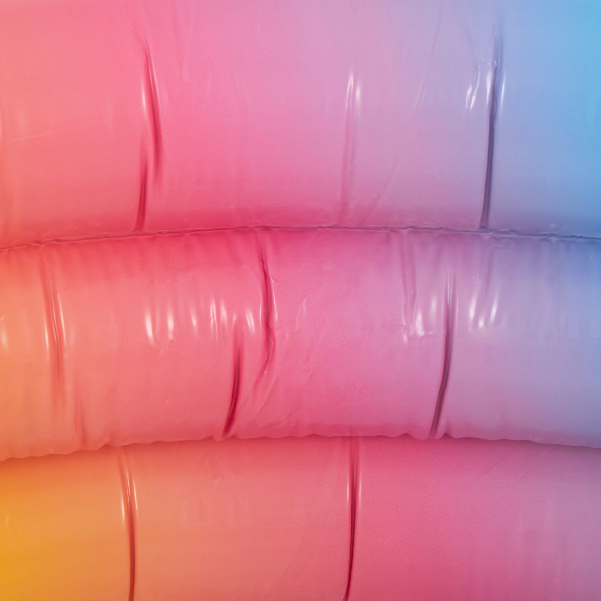Intex 58449EP Rainbow Ombre 3 Ring Round Inflatable Kids Outdoor Swimming Pool — image 7