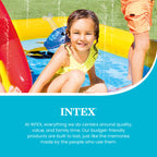 Intex 100"x77" Inflatable Ocean Play Center Backyard Toddler Kiddie Pool & Games — image 6