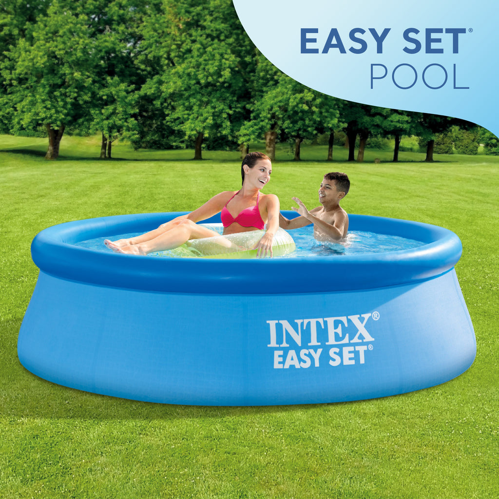Intex 8ft x 30in Easy Set Inflatable Swimming Pool with 330 GPH Filter Pump — image 9