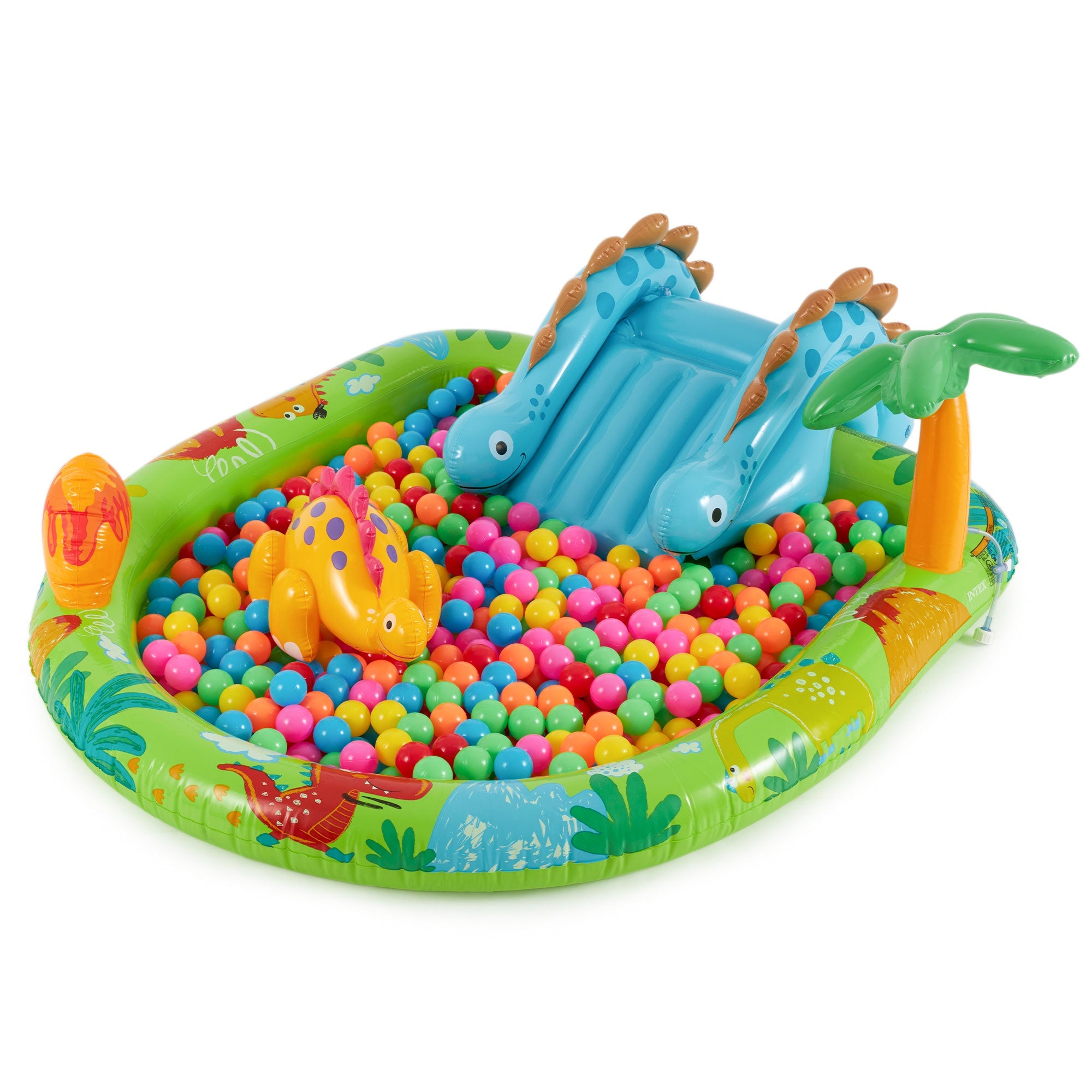 Intex 57166EP Little Dino Dinosaur Themed Inflatable Backyard Pool Play Center — image 3