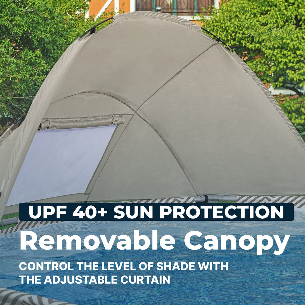 Bestway Steel Pro MAX 13' x 42" Round Above Ground Pool Set with Canopy & Ladder — image 7