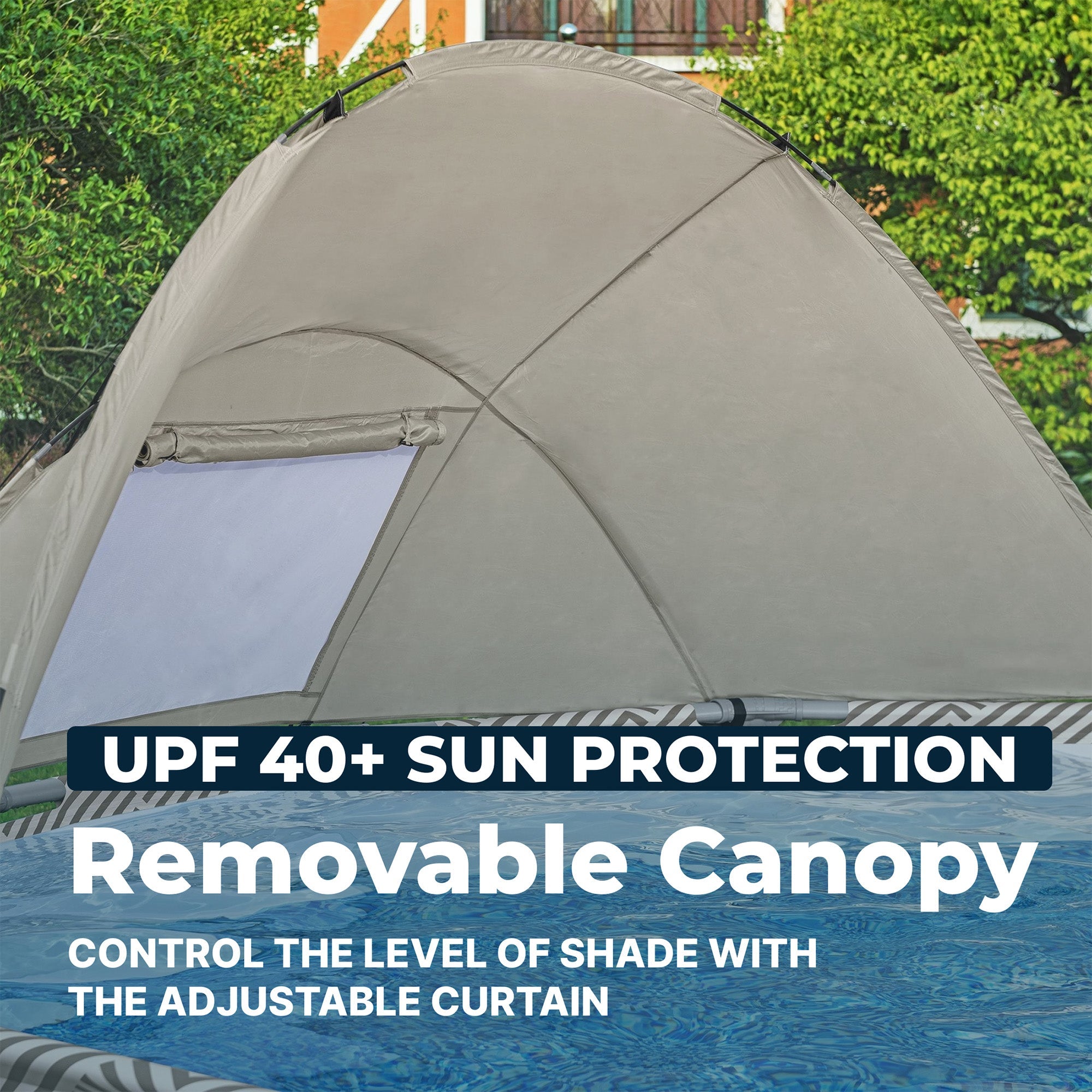 Bestway Steel Pro MAX 13' x 42" Round Above Ground Pool Set with Canopy & Ladder — image 7