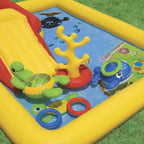 Intex 100x77 Inch Inflatable Ocean Play Center & 8.5x5.75 Inch Pool for 2-3 Kids — image 4
