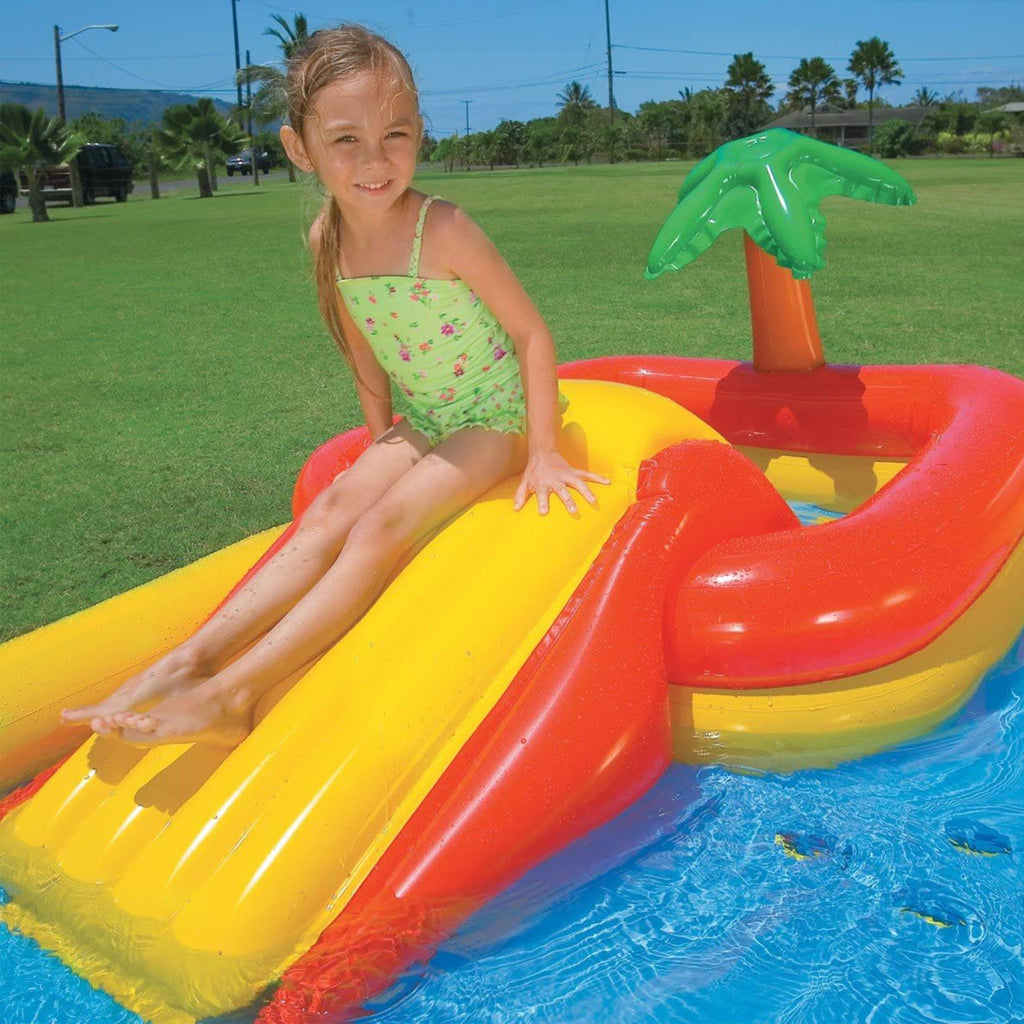 Intex 100x77 Inch Inflatable Ocean Play Center & 8.5x5.75 Inch Pool for 2-3 Kids — image 5