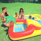 Intex 100x77 Inch Inflatable Ocean Play Center & 8.5x5.75 Inch Pool for 2-3 Kids — image 6