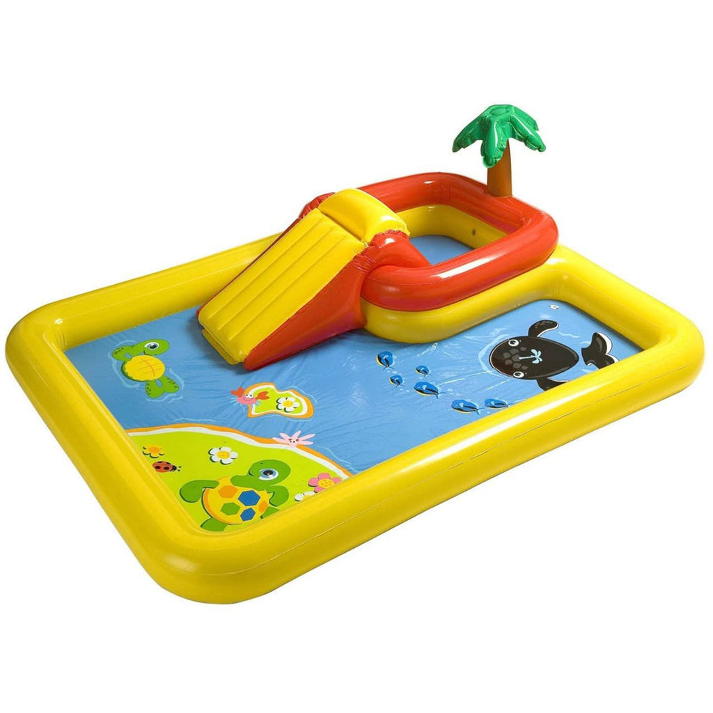 Intex 100x77 Inch Inflatable Ocean Play Center & 8.5x5.75 Inch Pool for 2-3 Kids — image 2