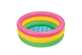 Intex 58924EP 34in x 10in Sunset Glow Soft Inflatable Baby Swimming Pool — image 1