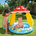 Intex Inflatable Mushroom Water Play Center Kiddie Baby Swimming Pool Ages 1-3 — image 4