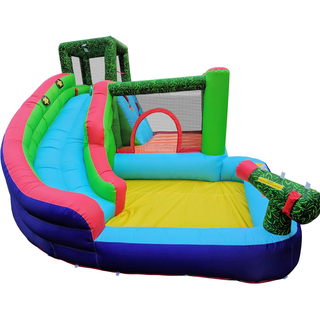 Inflatable Island Bounce House