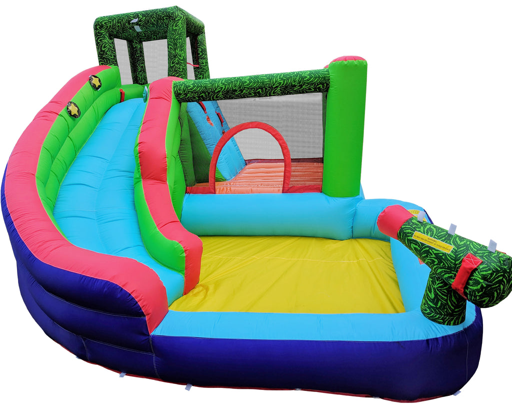 7-in-1 Adventure Slide Bounce House