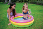 Intex Sunset Glow Inflatable Colorful Baby Swimming Pool, Multicolored, Set of 3 — image 4