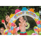 Intex 9ft x 6ft x 51in Kids Inflatable Candy Zone Play Center Pool w/ Waterslide — image 7