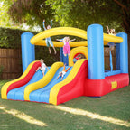 77.5" W x 98.5" D Bounce House