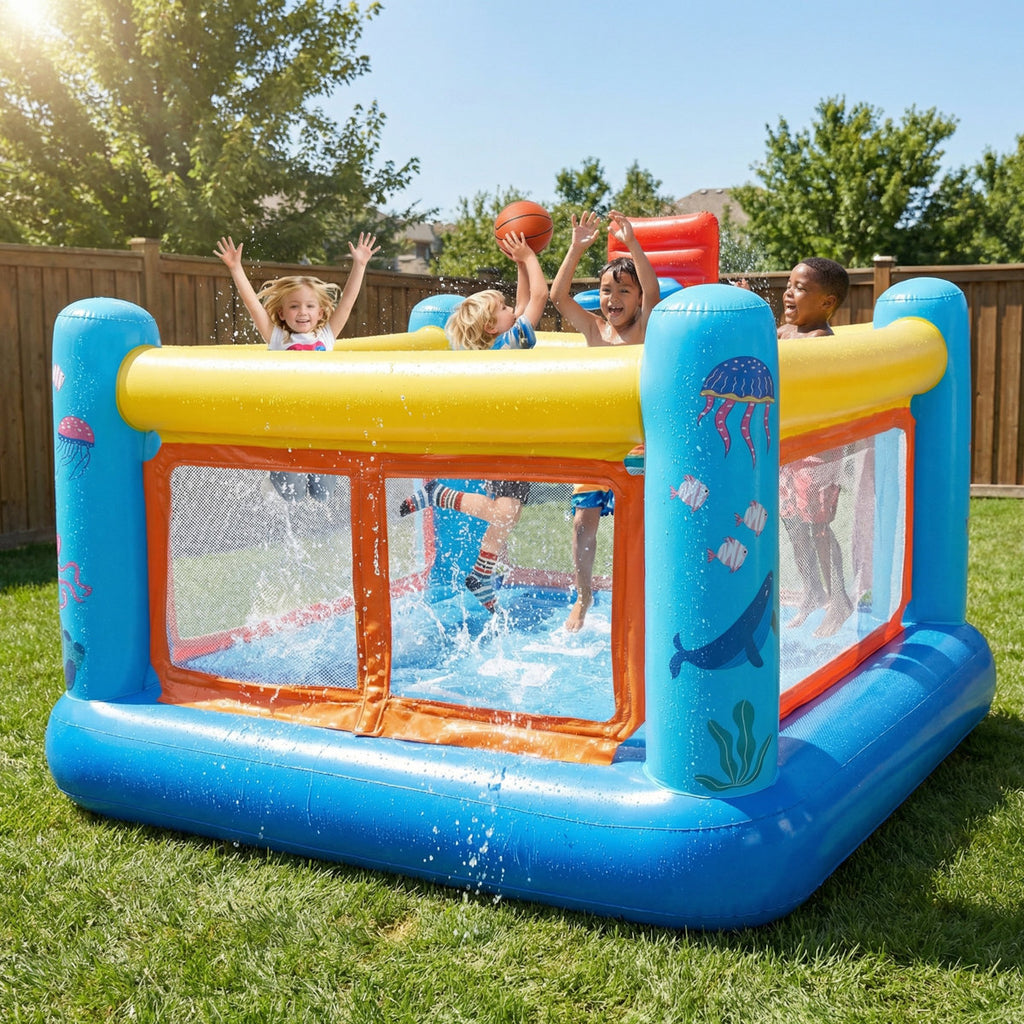 6.25' x 9.66' Inflatable Water Slide