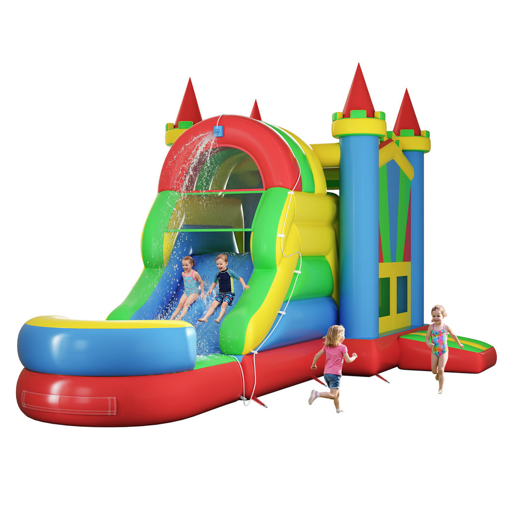 Jurassic World Bounce House Water Slide with Pool