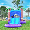 Lumen Enchanted Forest Commercial Grade Bounce House Water Slide (with Blower and Pool)