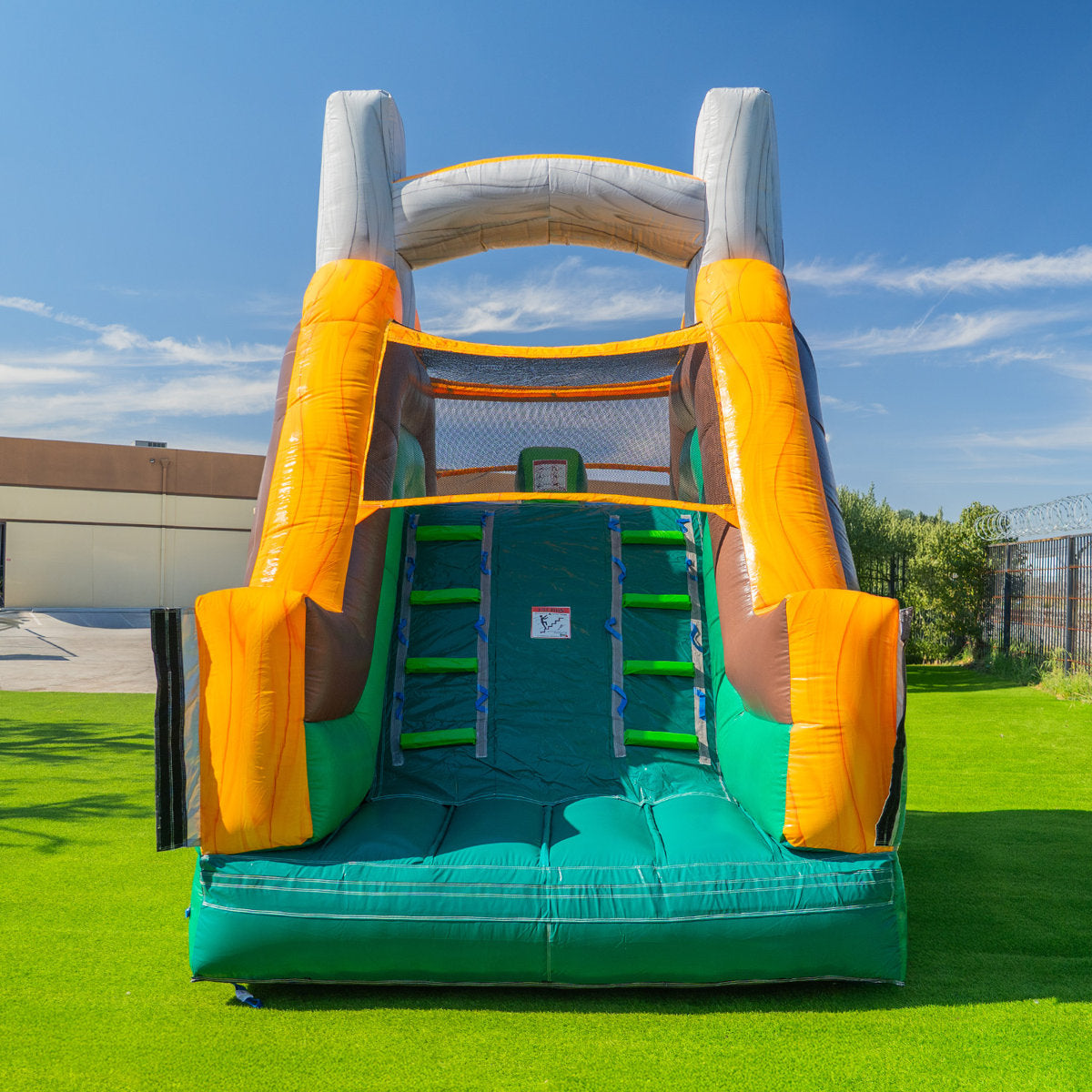Lumen Tropical Aloha Commercial Grade Bounce House for Kids (with Blower)