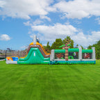 Lumen Jungle Falls 17' Water Slide With Detachable Pool