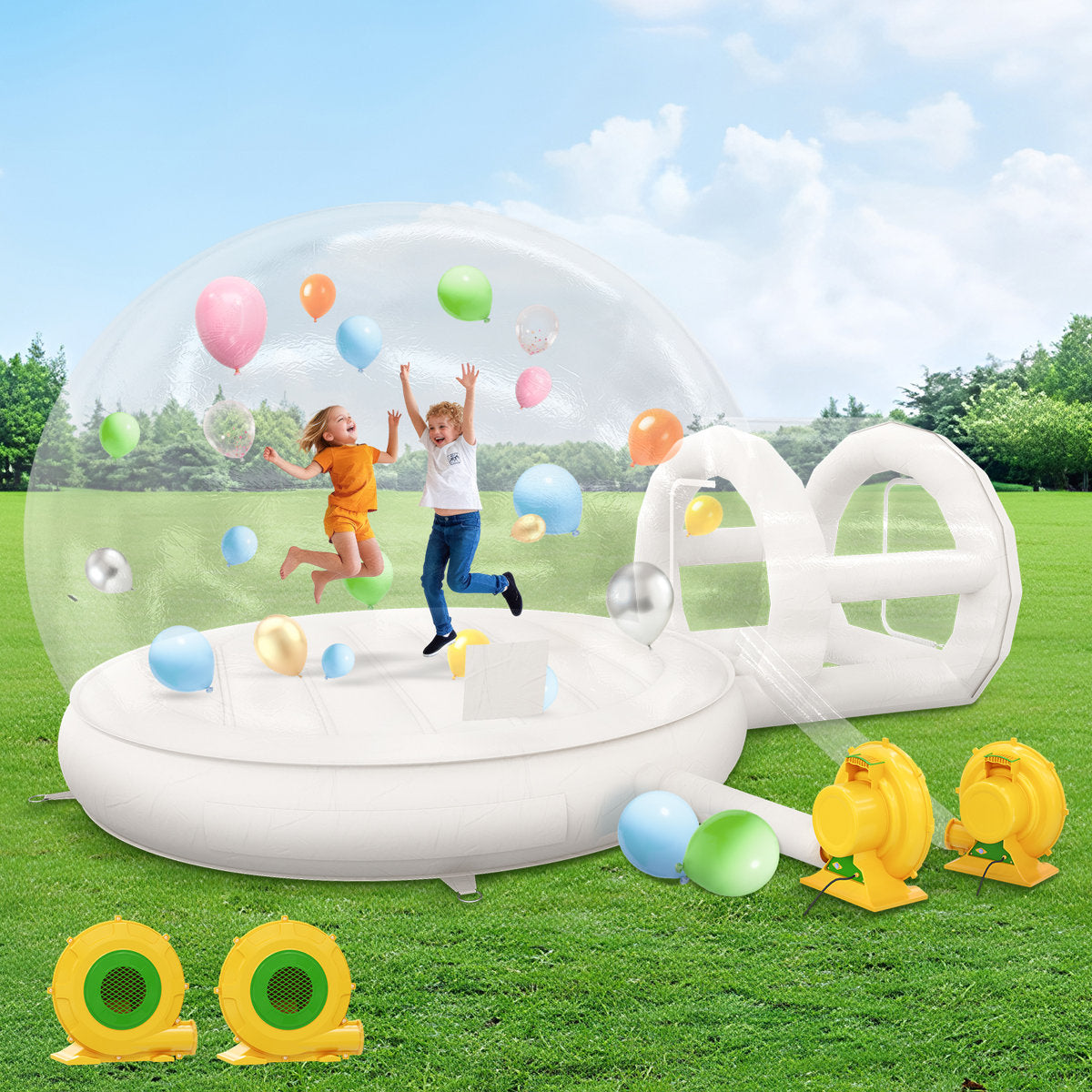 10FT PVC Bubble Balloon House Bubble Tent for Kids Party Balloons Decorations