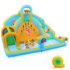 Inflatable Water Slide Bouncy Castle With Air Blower