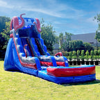 Lumen Dolphin 19 ft Inflatable Water Slide (with Blower)