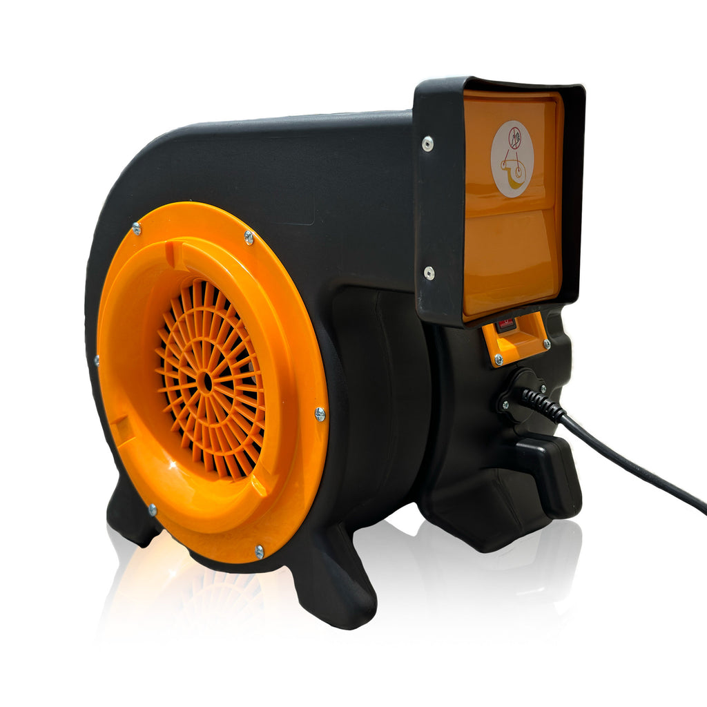 Lumen Bounce House Air Blower 1.5HP for Inflatables Bouncy Castle and Slides Commercial Cyclone Fan for Indoor and Outdoor Use
