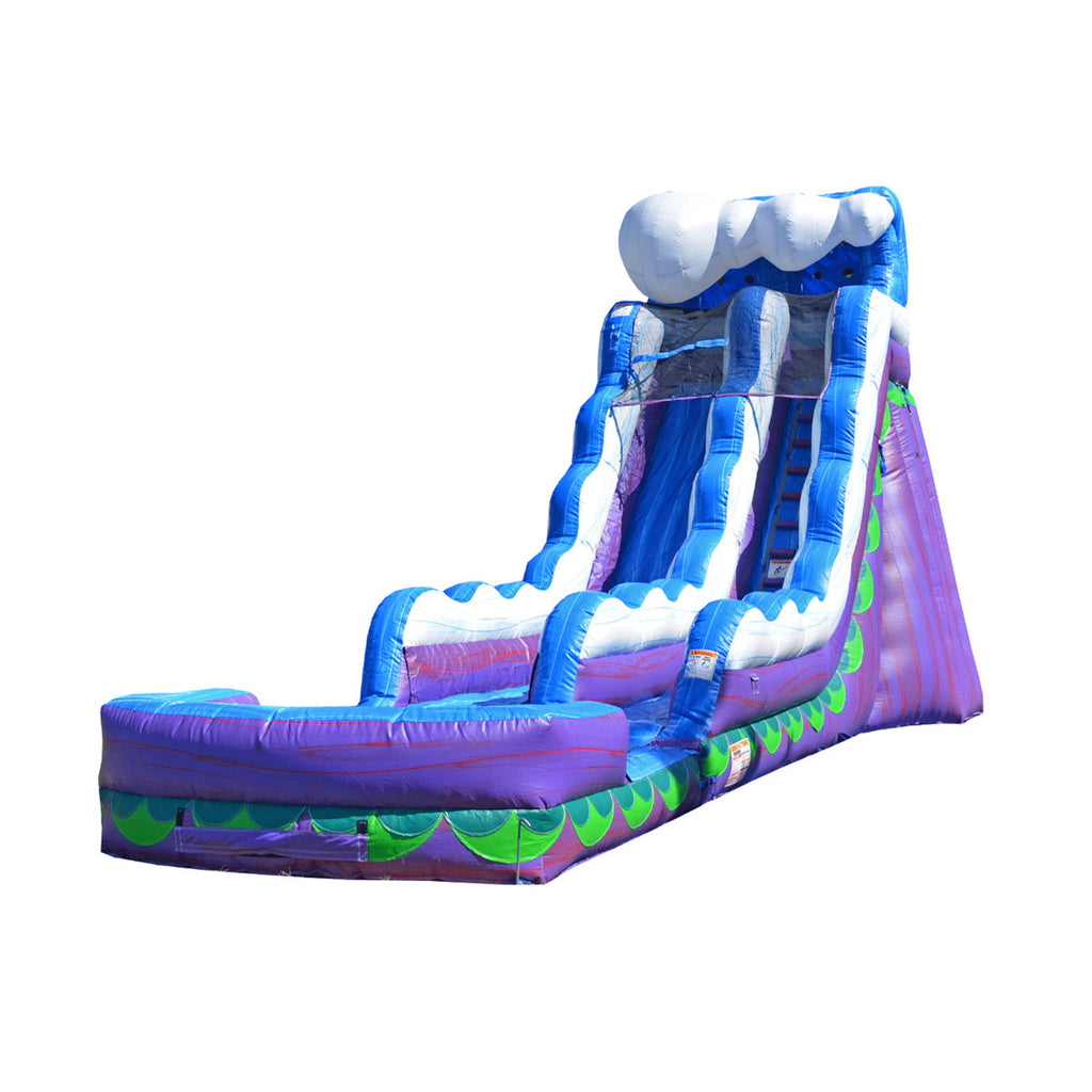 Lumen 19 FT Ocean Battle Commercial Grade Water Slide with Pool (with Blower)