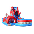 Lumen Circus 15 ft Mega Inflatable Water Slide (with Blower)